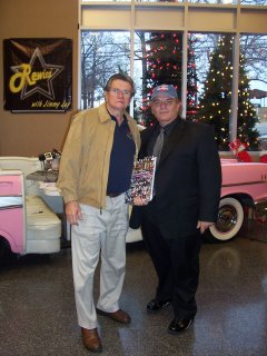 Owner Glen Patch with Jimmy Jay