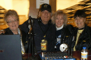 Jimmy Jay with  Fans "The 60's Chicks"