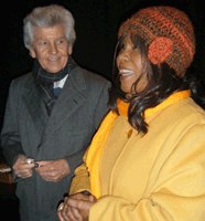 Shirley Alston Reeves of "The Shirelles" with Jimmy Clanton