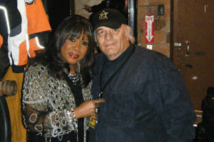 Shirley Alston Reeves of "The Shirelles" with Jimmy Jay