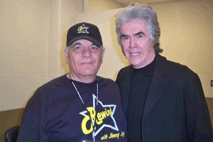Danny Hutton of Three Dog Night with Jimmy Jay