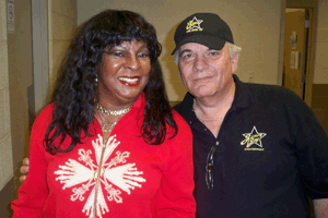 Martha Reeves of The vandellas and Jimmy Jay
