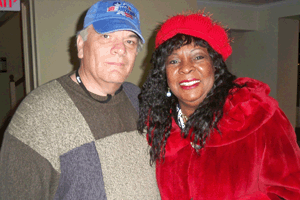 Martha Reeves of The Vandellas and Jimmy Jay