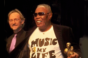 Sam Moore of Sam And Dave And Peter Tork of the Monkees