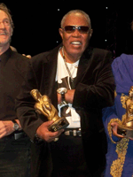 Sam Moore of Sam and Dave receives Vocal Group Award